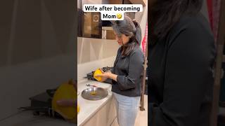 Wife After Becoming Mom couple comedy funny shorts  memes relatable short ytshorts
