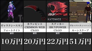 世界一高額なゲームアイテム