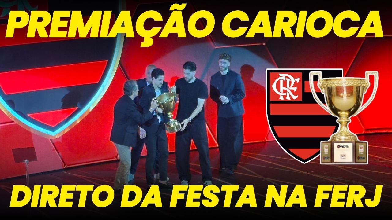 Festa do Carioca: o Flamengo na cerimônia de encerramento do campeonato