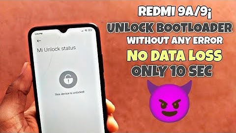 UNLOCK BOOTLOADER ANY MTK DEVICE ft.REDMI 9A/9¡ || NO DATA LOSS/ ERROR || ONLY IN 10 SECS 😘🤩