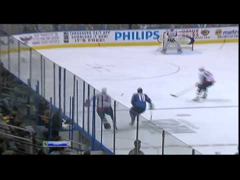 GOAL Nik Antropov 0-1 (Washington Capitals & Atlanta Thrashers). NHL, 01/26/11