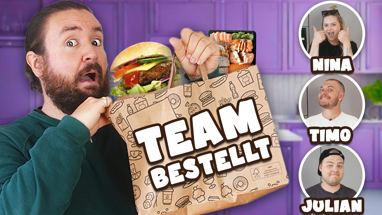 Ich BESTELLE für mein Team NEUES ESSEN von WOLT in KÖLN