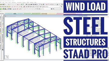 PEB STRUCTURE || WIND LOAD ASSIGNING ON PEB STEEL STRUCTURES IN STAAD PRO