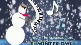 Video thumbnail of "Winter Owl - Frosty the Snowman Blues song"