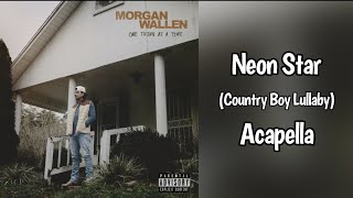 Neon Star (Country Boy Lullaby) - Morgan Wallen Acapella #acapella #countrymusic #morganwallen