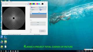 20P bicycle wheel light software use video screenshot 4