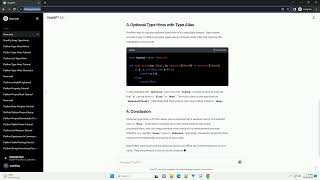 python type hints optional