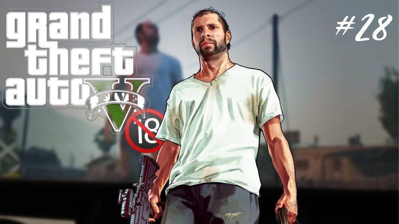 GTA V / Um simples rolê...olha oque deu !!! / Modo história / parte 28