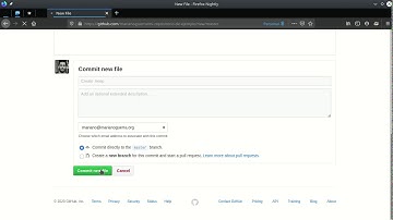 Crear directorio en repositorio de Github y subir archivo al directorio