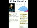 Euler Identity #mathematics