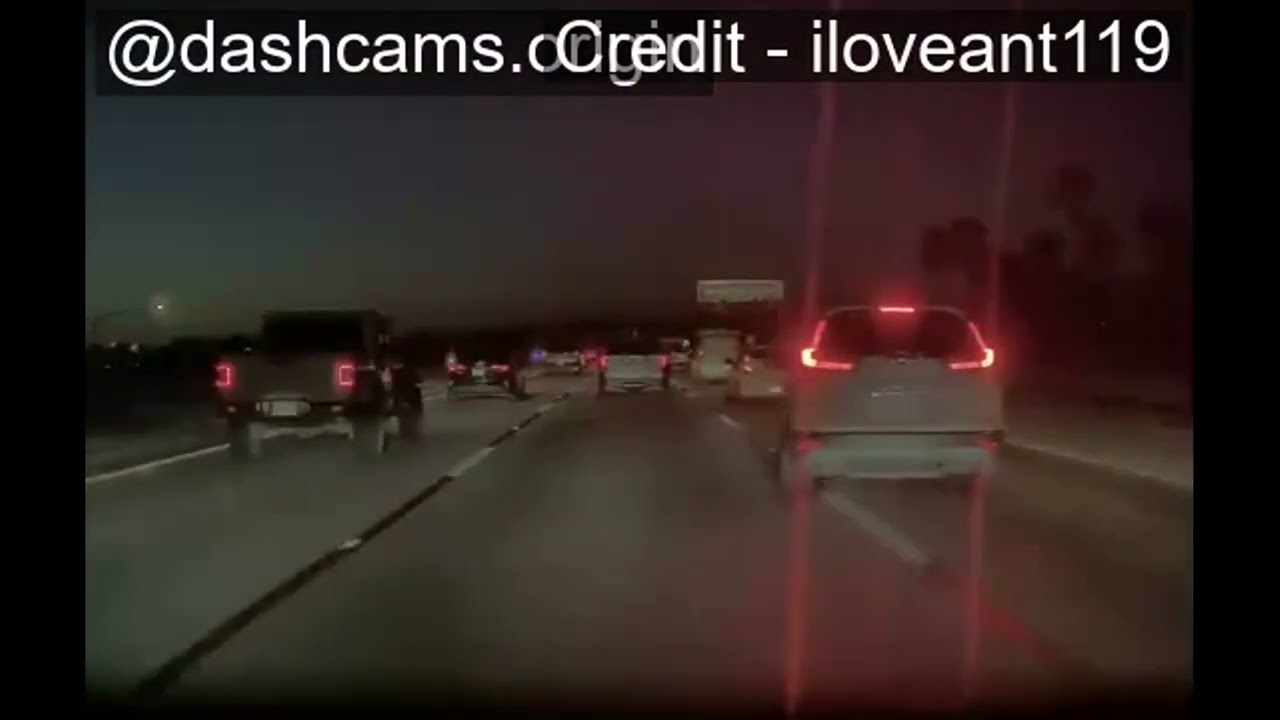 Road Rage Showdown: Wild Overtake on Beltway! 