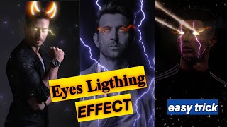 Eyes effect video editing capcut || Capcut video editing light effect || light effect reels editing screenshot 1