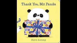 Thank you, Mr  Panda by Steve Antony