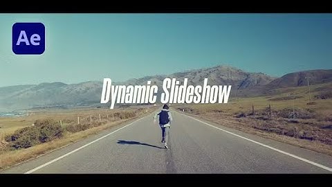 Dynamic Slideshow ( After Effects Template ) @aetemplates