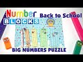 Back to school, Big Numberblocks Puzzle | Playtime Club TV