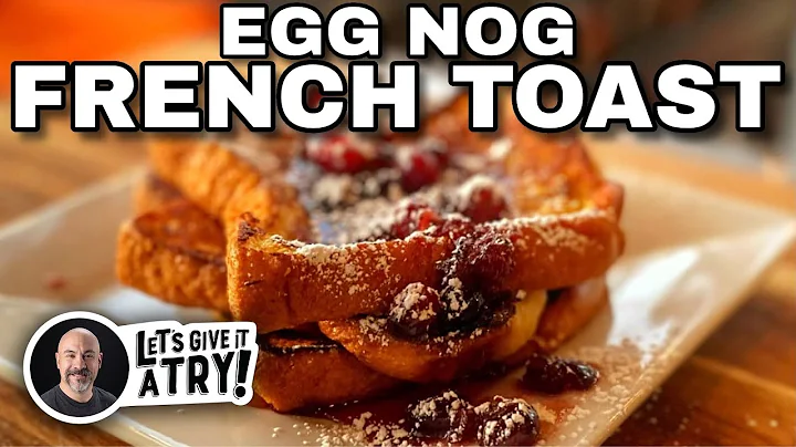 Cranberry Eggnog French Toast | Blackstone Griddle Recipes