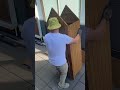 Wooden Outdoor Storage Shed Assembly | Step-by-Step by #24solve #handyman #shorts