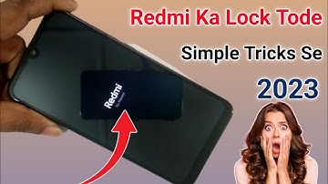 All Mi xiaomi Redmi Pattern Lock Remove New Trick 2023 No Pc No Flashing | working in Old MIUI Model