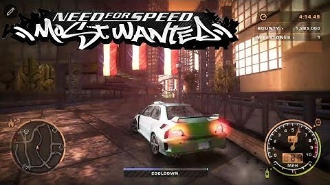 Mitsubishi Lancer Evolution VIII Police Chase | Need for Speed Most Wanted Remastered (2005)