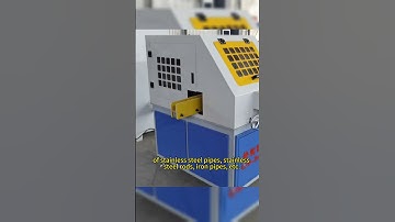 Multi-station round pipe rust polishing machine with industrial dust collector