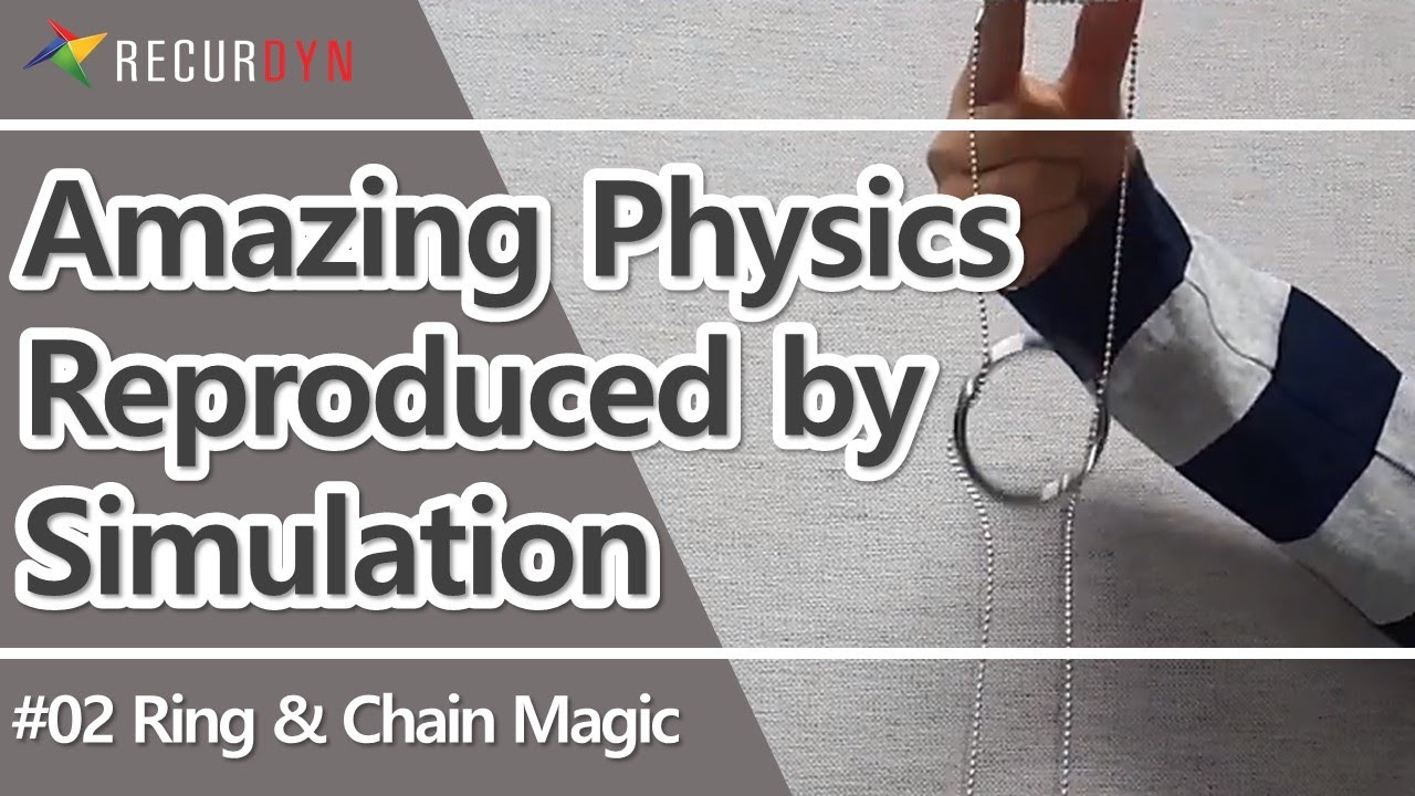 Physics of Chain and Ring Magic Trick - #kidscience 