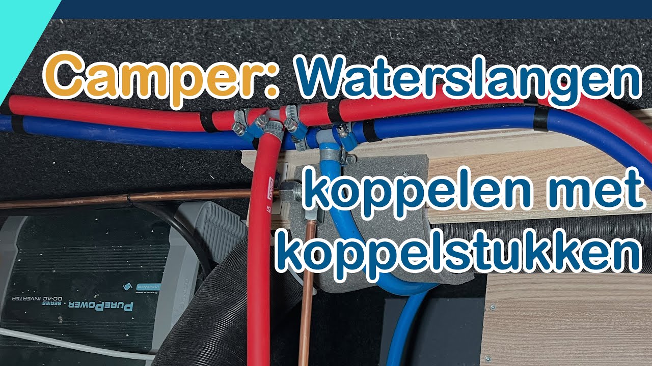 Camper | Water: waterslangen koppelen met koppelstukken (complete ...