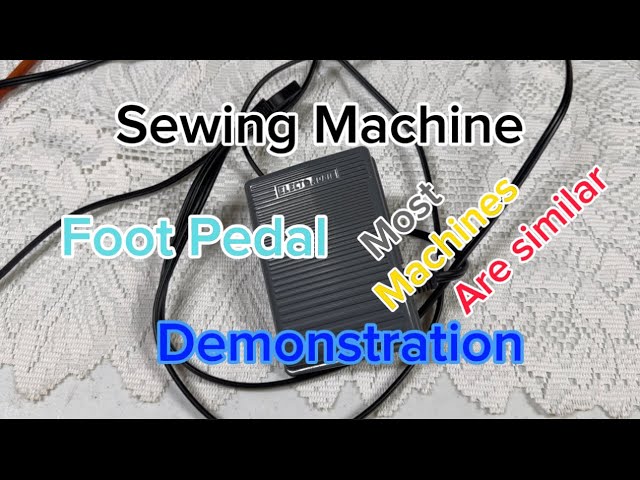 How to Stop Sewing Machine Foot Pedal from Sliding: Testing 4 Methods 