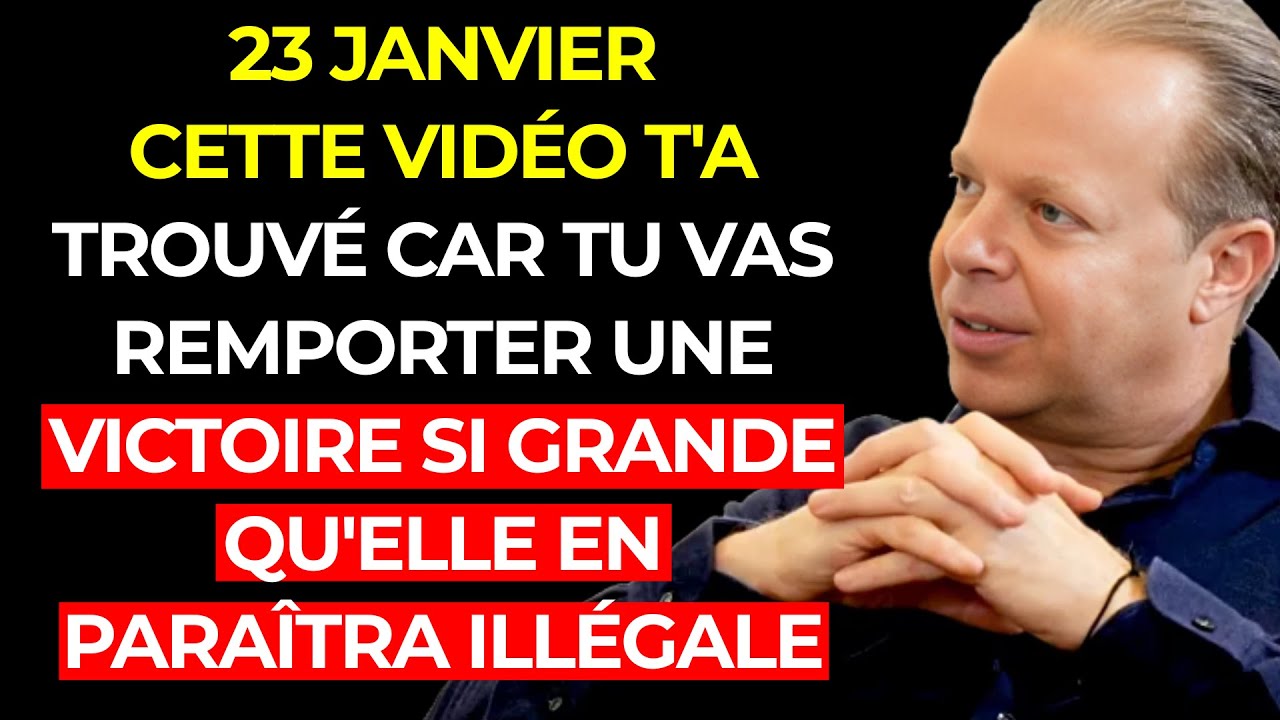 Tu ne TROUVERAS cette vidéo que si tu es sur le point de vivre une immense VICTOIRE – Joe Dispenza