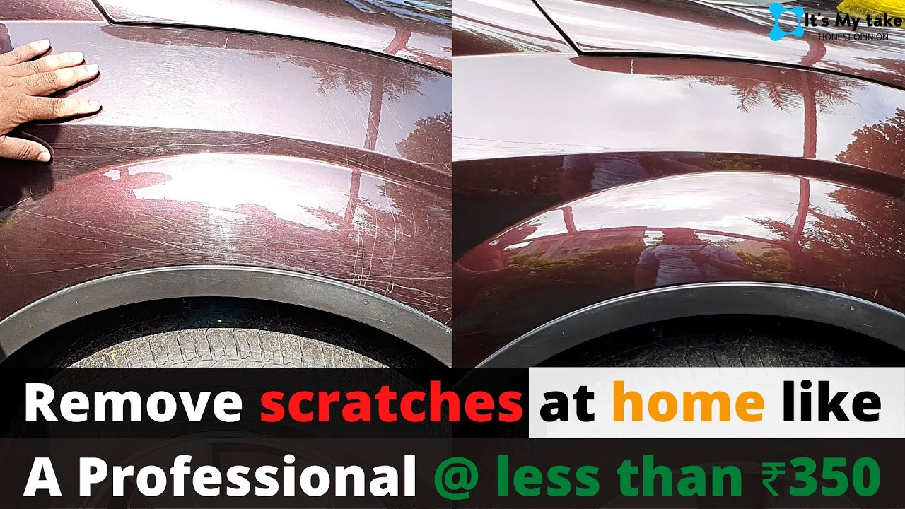 Recovery of scratched paint surface of Car or 2 wheelers | Few minutes no tools @ less than ₹350