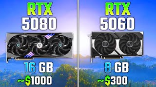 Rtx 5080 Vs Rtx 5060 Test In 7 Games