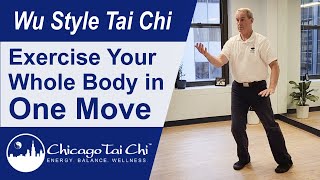 Wu Style Tai Chi - How to Exercise Your Whole Body in One Move screenshot 5