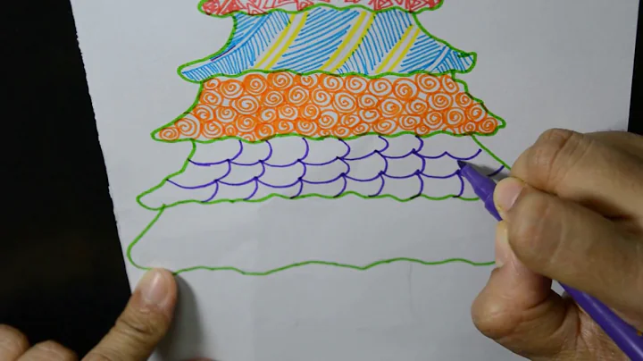 Zentangle Christmas Tree