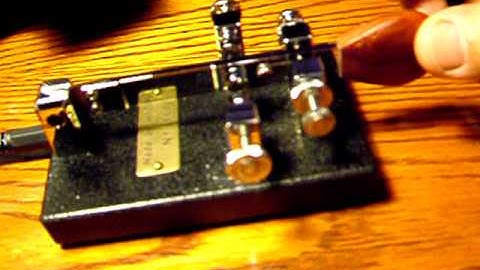 Sideswiper W5PEH Cootie Key - IK1OJM Black Line Cootie Key