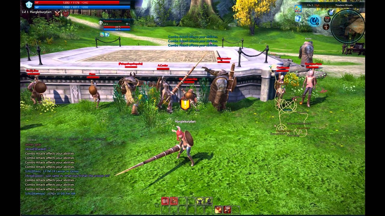 [Tera HD] Melee Animation/Range Comparisons