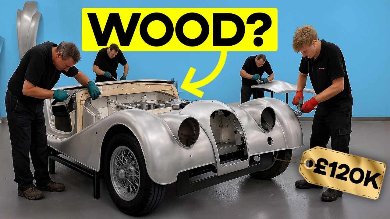 How Morgan Builds £120k Sports Cars From Wood (Full Factory Build and ...