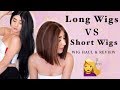 Long Wig or Short Wigs (Trend vs Fad) - Wig Haul, Try On & Review