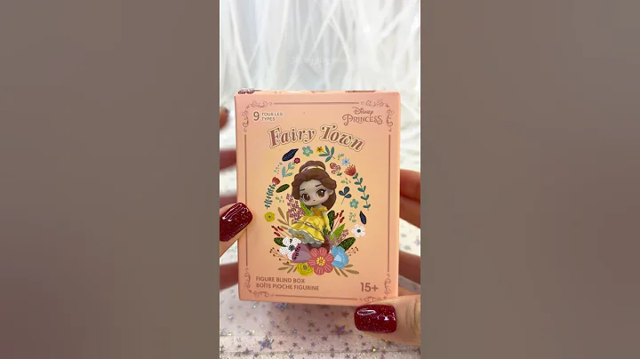 ASMR Unboxing MINISO Disney Princess Fairy Town 🧚‍♀️#asmr #disneyprincess #miniso #unboxing #viral
