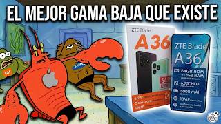 El rey de la GAMA BAJA ❎ ZTE BLADE A36 ❎ ¿VALE LA PENA EN 2026?