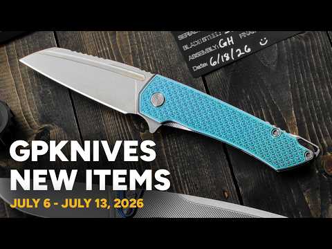 What's New @GPKNIVES - 7.12.26 - MachineWise, Benchmade, Microtech, and LionSteel!