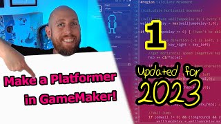 Making a Platformer in GameMaker - Part 1 - Moving, Jumping, Collisions, and Animations screenshot 5