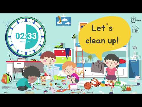 Clean up Song 5 Minutes Timer