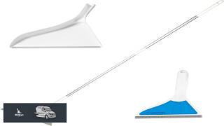 Helio AirBroom 3 Piece Kit All Surface Sweeper and Squeegee for Wet