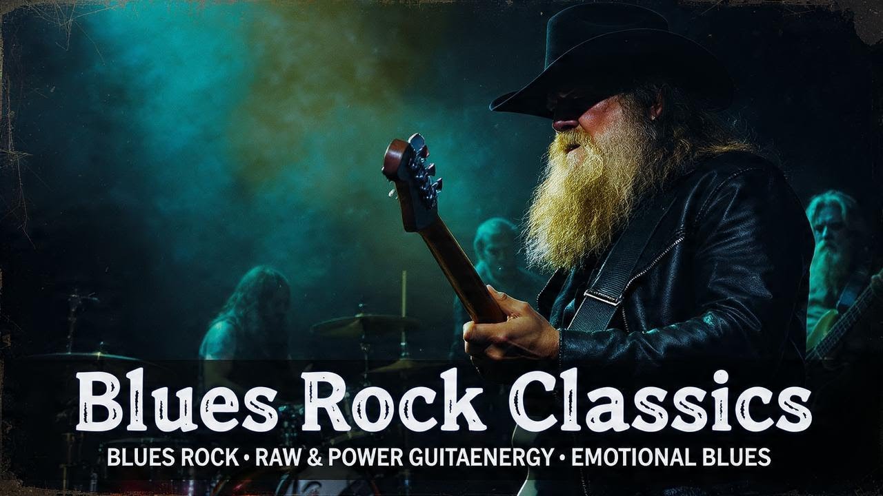 Eric Clapton, Jimi Hendrix, The Animals, ZZ Top Inspired Rock Blues & Soul Journey