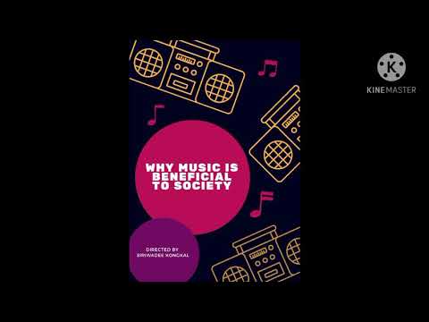 Kodėl muzika naudinga visuomenei įtikinama kalba?