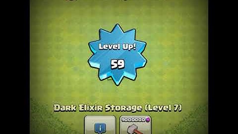 Dark Elixir Storage ( Level 1 To 9 )