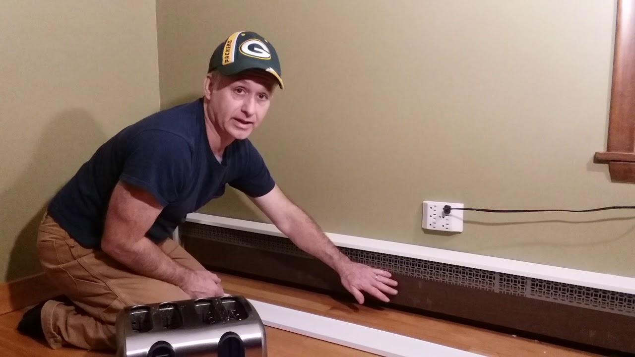 How to install Baseboard Covers - YouTube