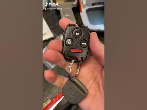 How to fix a broken Honda key - YouTube