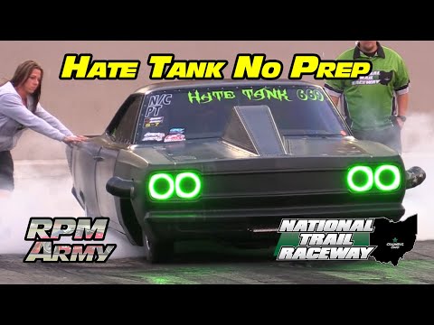 Hate Tank 1969 Roadrunner No Prep Drag Racing National Trail Raceway