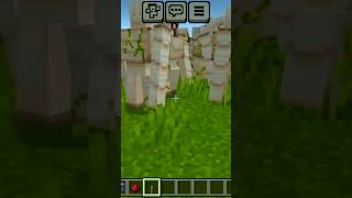 how to make iron golem farm with repeating command block #minecraft #shorts