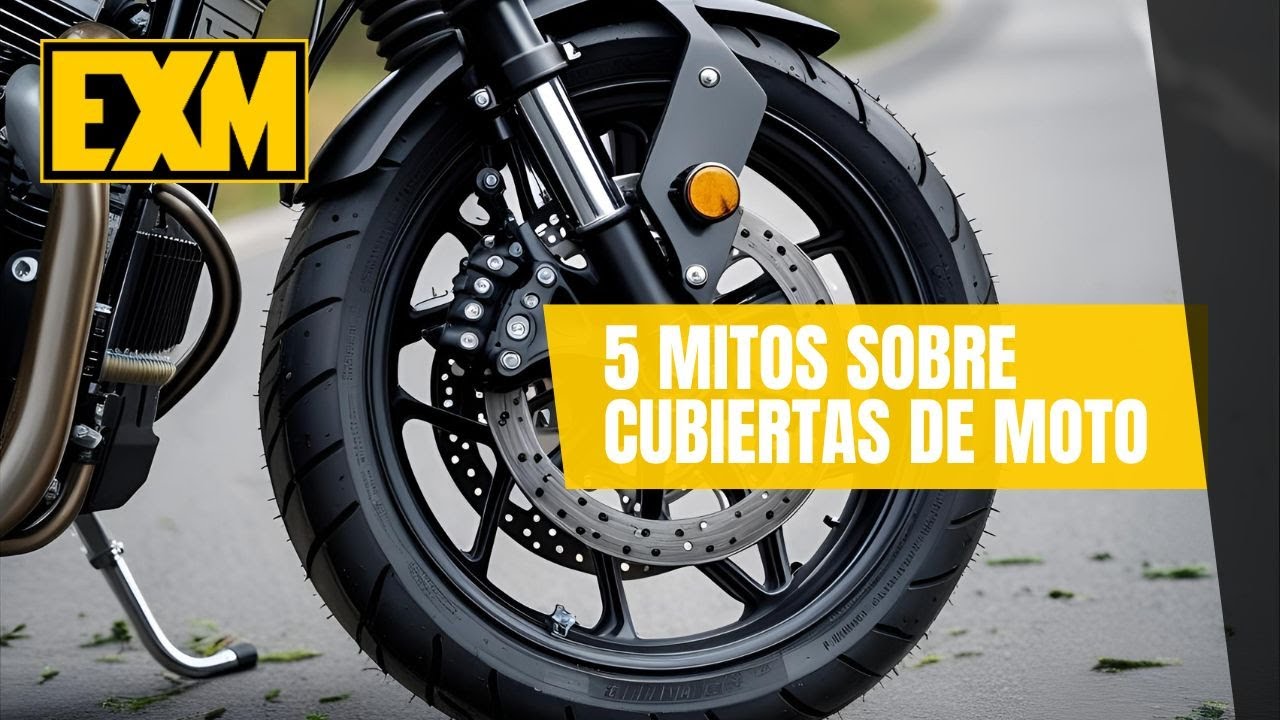 Neumáticos de moto: 5 mitos que todos creemos (y deberías evitar)